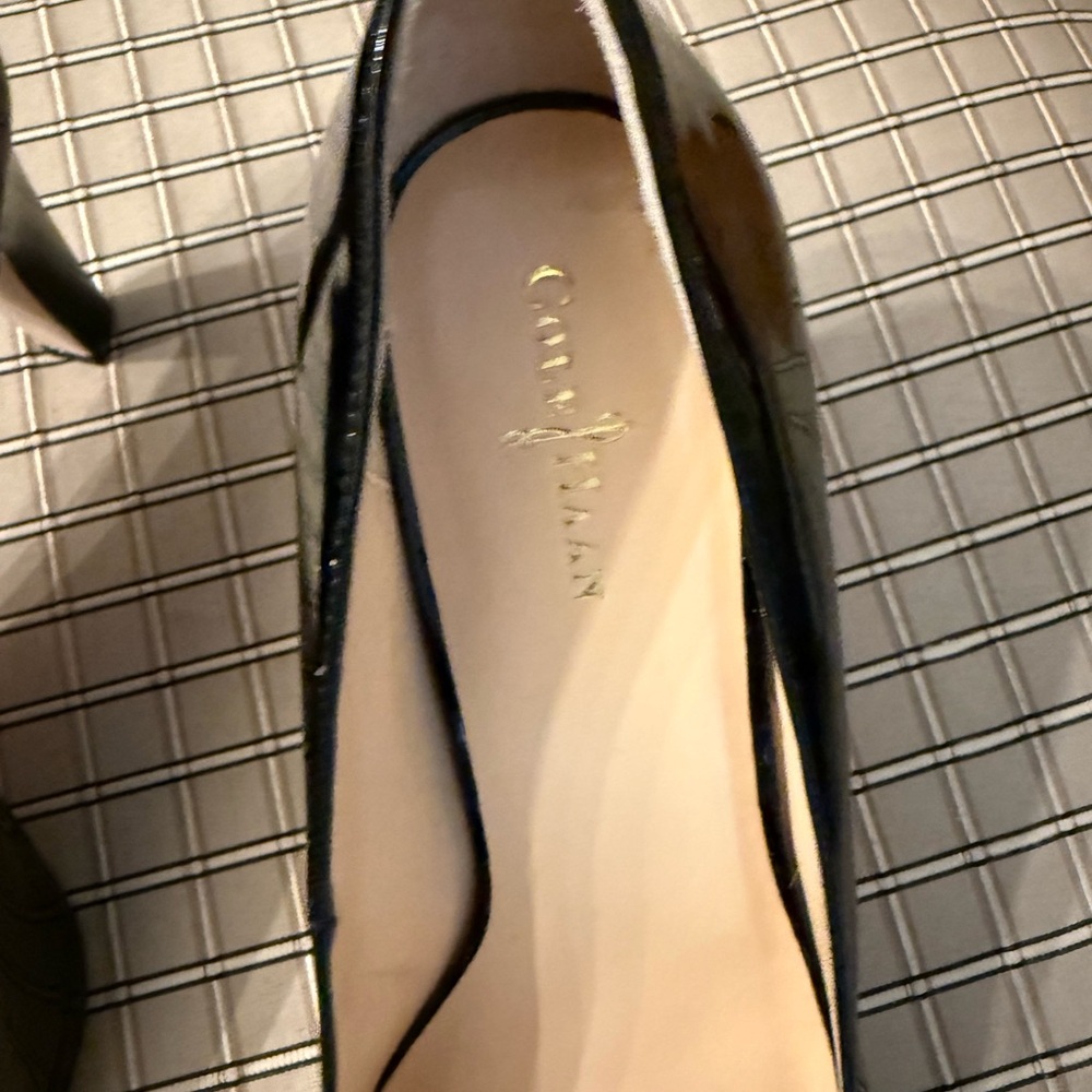 Cole Haan Black Patent Leather Heels - Picture 4 of 11